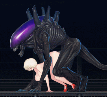 Sex Gif - Alien fucks a milf so hard