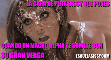Sex Gif - Amo ese momento, vivo por el, cuando siento que tal vez es muy grande para mi culito, pero como una buena sissy me someto a su verga