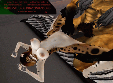 Sex Gif - An furry being pulled.
