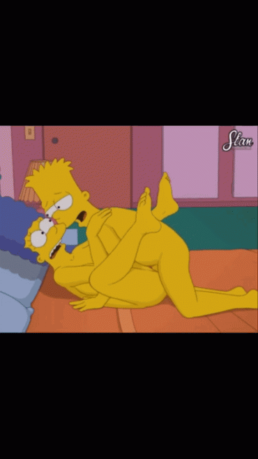 Sex Gif - Bart fucking his own mom while his dad is at work