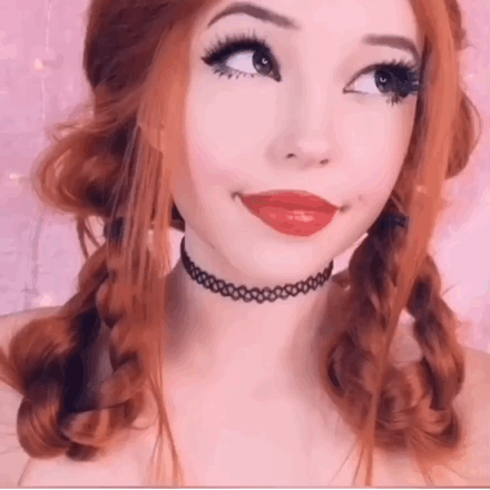 Belle Delphine saliva production for the sloppiest head you’ll experiance