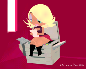 Sex Gif - blonde_hair blue_eyes boots cleavage gif funny