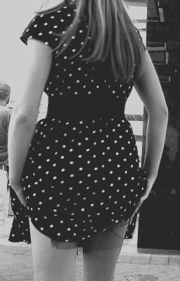 Sex Gif - Booty in black and white