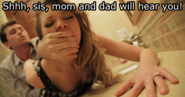 Sex Gif - brother does sister,in a bathroom