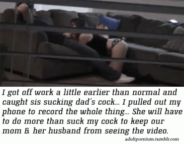 Sex Gif - Caught sis sucking daddy