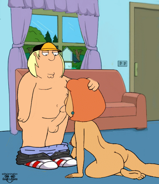 Chris face fucks Lois