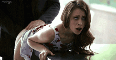 Sex Gif - Clothed teen gets surprise