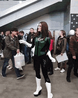 Sex Gif - cosplay babe green lantern