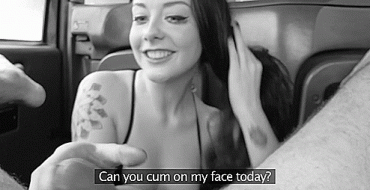 Sex Gif - Cum On My Face Today Sissy Caption