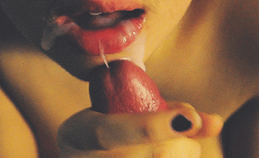 Cumshot in Mouth - Hot Porn Gif