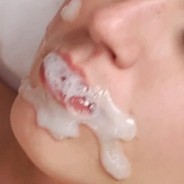 Sex Gif - Cumslut playing with her food
