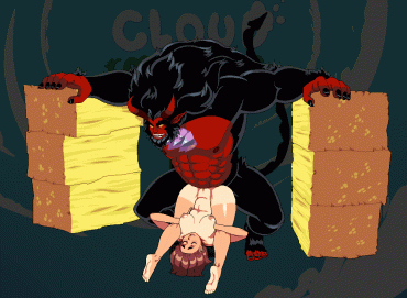 Sex Gif - Demon unloading