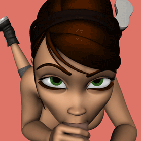 Sex Gif - disney 3D deep throat