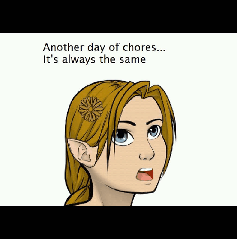 Elf throats horse cock