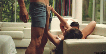Sex Gif - FFM - Lucky Motherfucker!