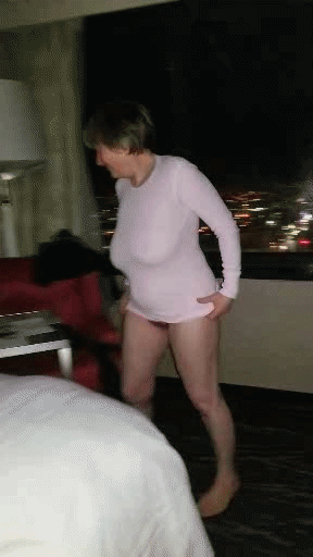 Sex Gif - Flashing grandma