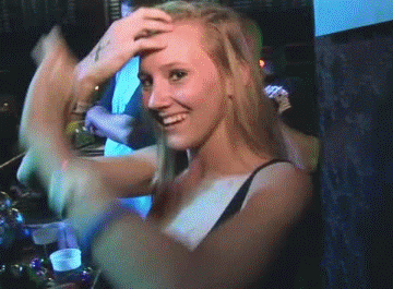Sex Gif - Flashing on the dancefloor
