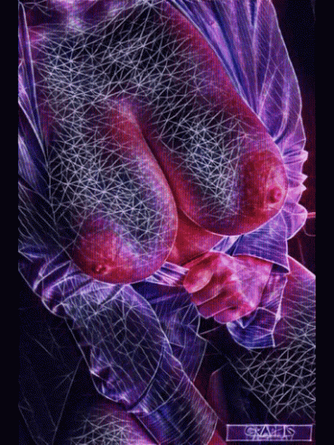 Sex Gif - Futuristic alien gazongas