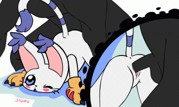 Sex Gif - Gatomon Taking It From Behind