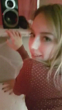 Sex Gif - Gorgeous teen fucked from behind by BBC (Kira Thorn)
