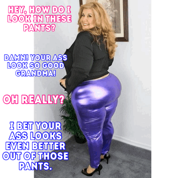 Sex Gif - Grandmas pants