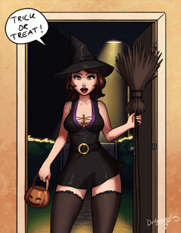 Sex Gif - Halloween milf