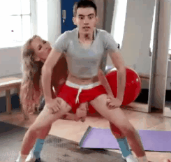 Sex Gif - Handjob by stepmom
