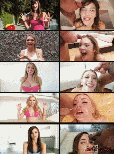 Heavy facial cumshot compilation