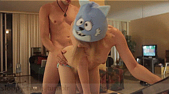 Sex Gif - Hipster fucked from behind