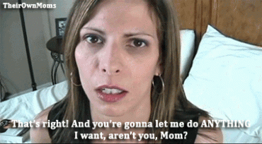 Sex Gif - I could see the defeated look in moms eyes when she had to do what i said! Taboo mom blackmail. Mom son blackmail. Taboo mom.