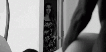 Sex Gif - I surprise my husband fucking the maid and I start to masturbate when I see her enjoy intensely