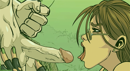 Lara deepthroat ball licking