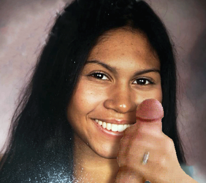 Latina Teen Adriana jerks cock with a smile