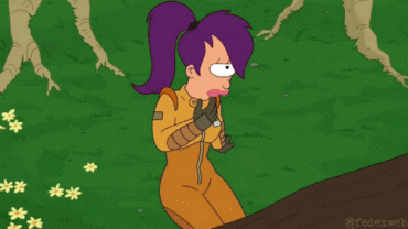 Sex Gif - LEELA GIVES IN TO ZAPP