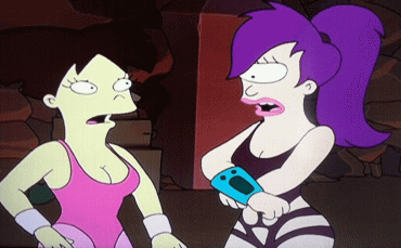 Sex Gif - Leela stripping off