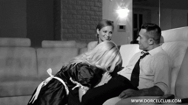 Sex Gif - Let me know if the new maid is working out for you sweetie!