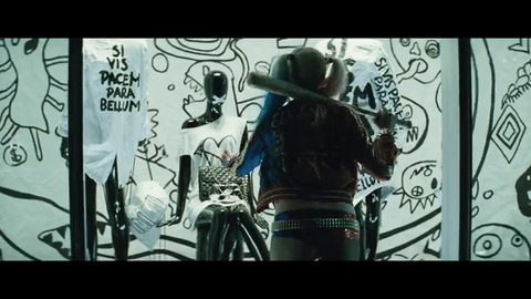 Margot Robbie as Harley Quinn