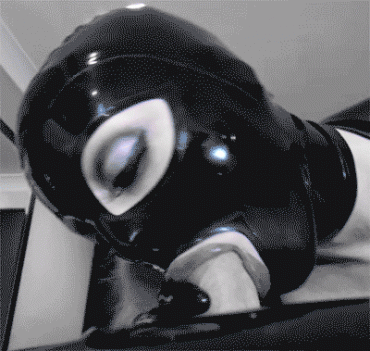 Sex Gif - Masked freak enjoys your cock