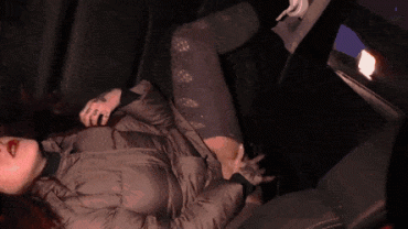 Sex Gif - Masturbating Squirting Out The Car Window