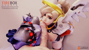 Sex Gif - Mercy and Widowmaker BJ
