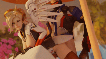 Sex Gif - Mercy & Soldier 76 by CakeOfCakes