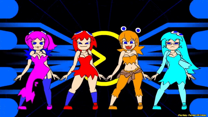 Minus8 Animation sexy dancing