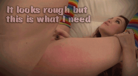 Need It Rough Redhead Sissy Caption