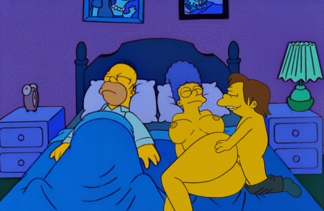 Nelson fucks marge while sleep