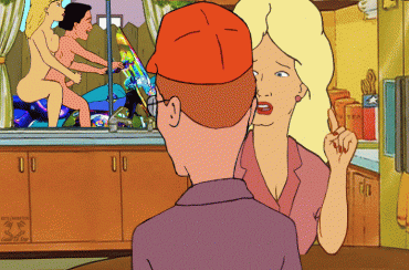 Sex Gif - Nude cartoon king of the hill