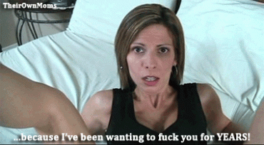 Sex Gif - Oh that disgusted look mom gives when she knows how dirty you are. Mom blackmailed. Mom son taboo.