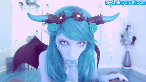 One horny broad.