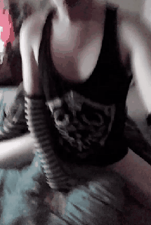Sex Gif - Pillow fucking. What a hot ass horny trap slut.