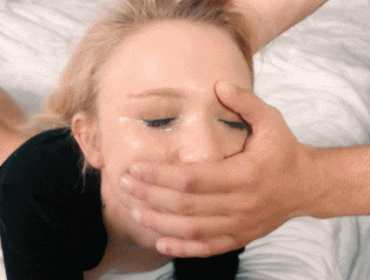 Sex Gif - Playing with Dakota Skye's face