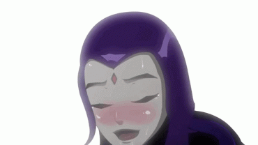 Sex Gif - Robin made Raven squirt like a broken fire hydrant